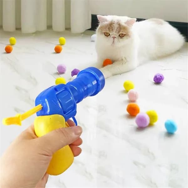Игрушки для кошек,Безопасный материал без запаха, помогает снизить тревожность питомца при нахождении в одиночестве,обеспечивает ежедневное взаимодействие и общение,подходит для котят и взрослых кошек