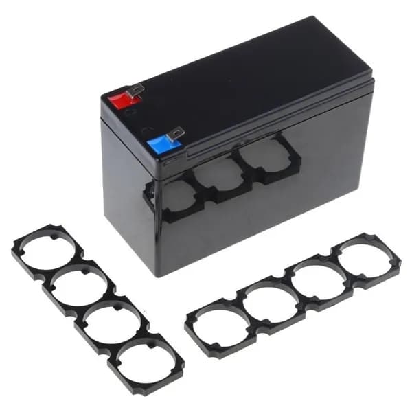 Лёгкий пластиковый корпус ABS для аккумулятора 32650/32700, Черный