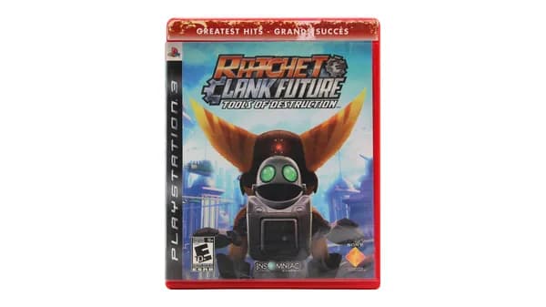 Ratchet & Clank Future Tools of Destruction (PS3, Greatest Hits, NTSC) Винтаж