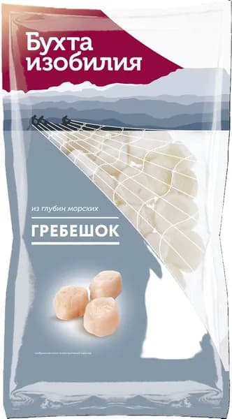 Морской гребешок 250 г, Бухта изобилия, филе