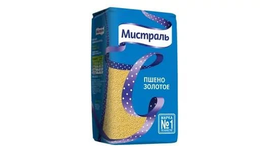 Пшено Мистраль Золотое 900 г