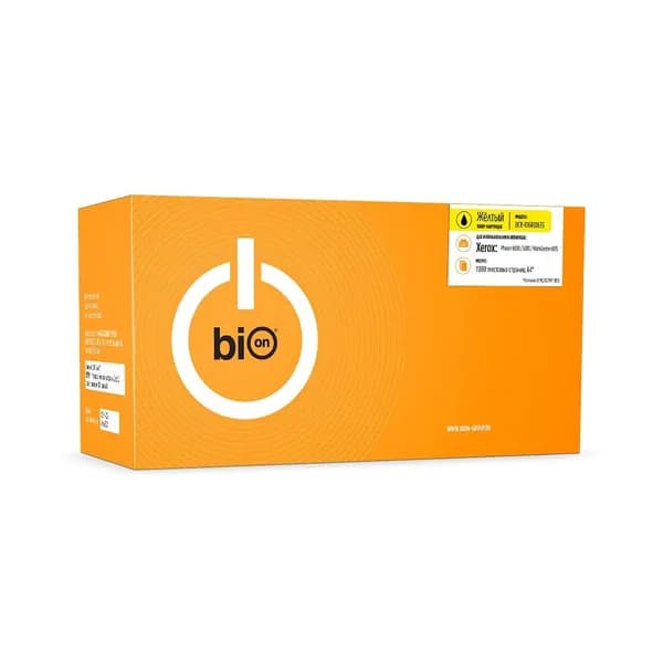 Картридж Bion BCR-106R01633 для Xerox 6000/6010 Желтый, 1000 страниц