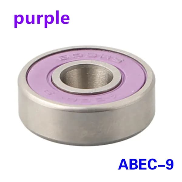 Шариковые подшипники ABEC-7/ABEC-9 608 для скейтборда, стальные, герметичные, 8x22x7 мм.