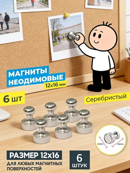Магнит канцелярский