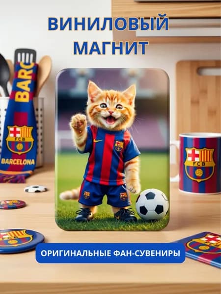 Магнит на холодильник, Барселона футбол