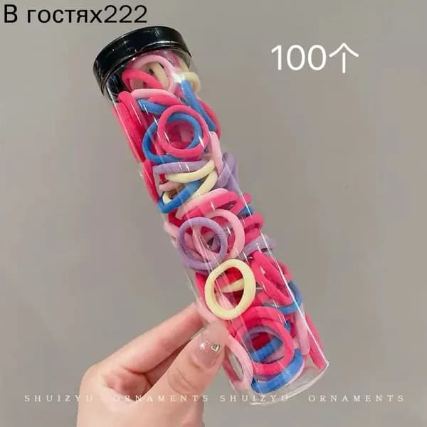 Резинка для волос 100 шт.
