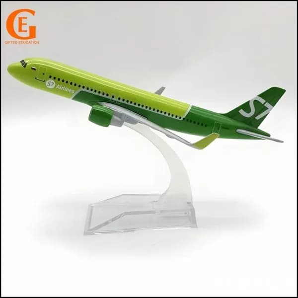Модель Самолёта S7 Airlines Аэробус 320 Из Металла, Статичная Коллекционная Модель, Авиационный Декор