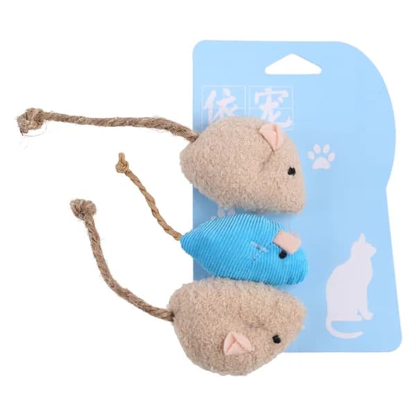 3 шт. игрушки для кошек с кошачьей мятой