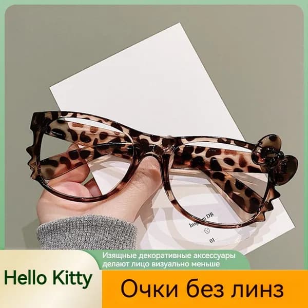 Очки хеллоу китти(Hello Kitty) оправа для очков(без линз)