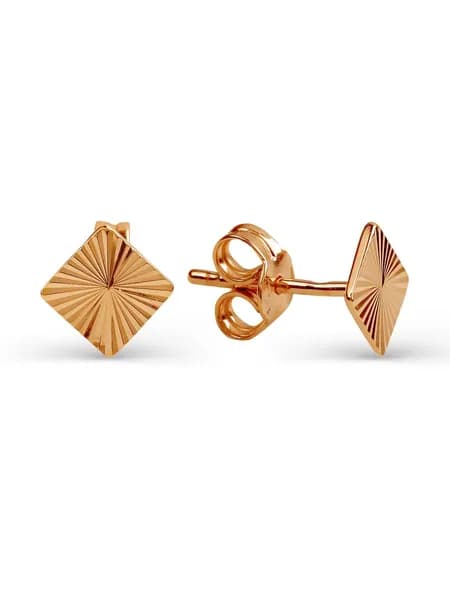 Серьги женские золотые 585 пробы, KARATOV