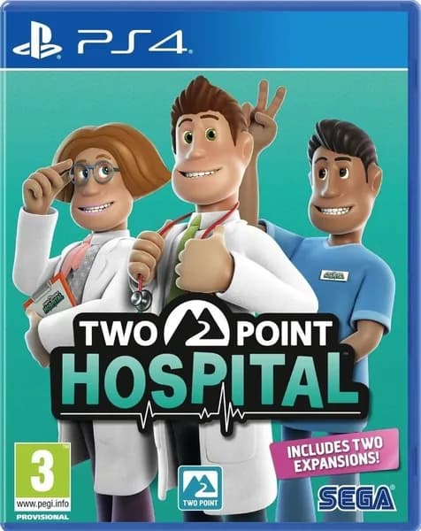 Игра Two Point Hospital (PlayStation 4, PlayStation 5, Русские субтитры)