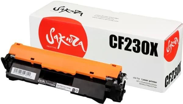 Картридж SAKURA CF230X чёрный для HP LaserJet M203/MFP M227. (3500 страниц)