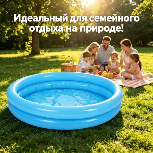 1 Комплект Надувной Бассейн Для Данных, Из Pvc, Для Игр С Водой