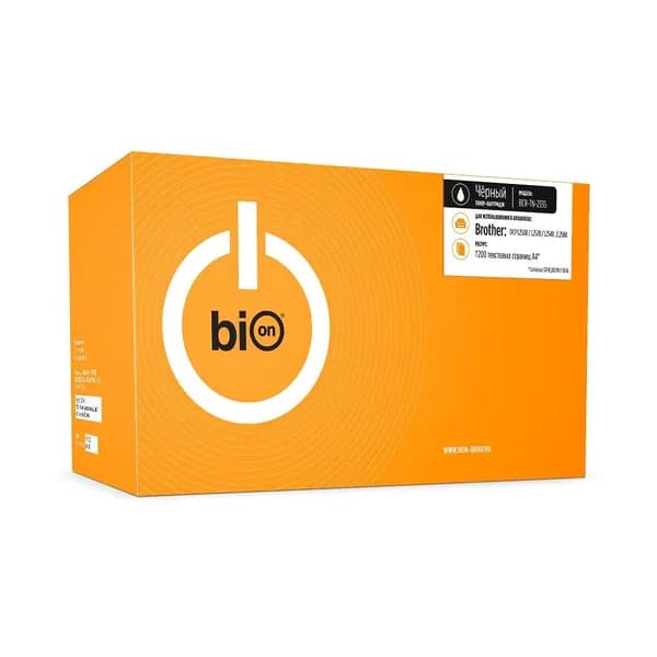 Картридж Bion BCR-TN-2335 для Brother HL-L2300, DCP-L2500-2560, MFC-L2700-2740, Черный 1200 страниц