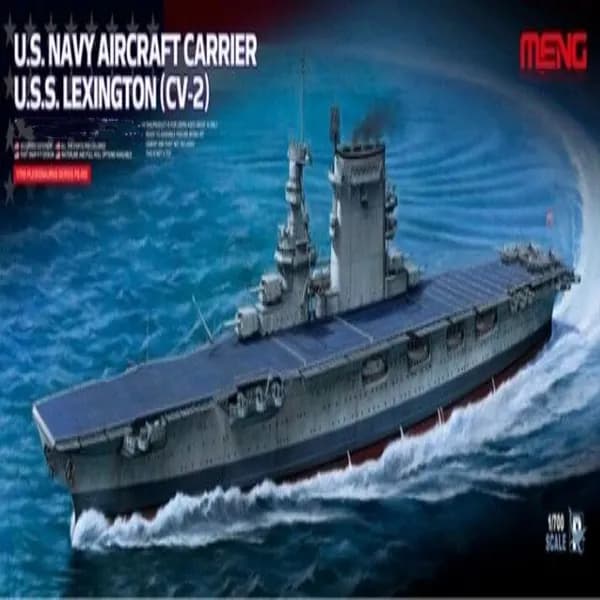 Meng Model ps-002 model 1/700 us военно-морской флот авианосец uss lexington cv-2 корабли