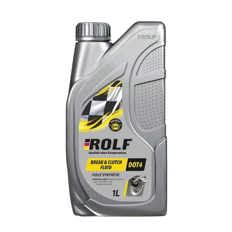 Тормозная жидкость Brake&Clutch Fluid DOT-4 ROLF 1 л