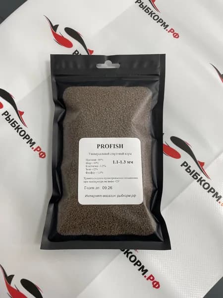 Универсальный корм для рыб (тонущий) PROfish 1,3 мм
