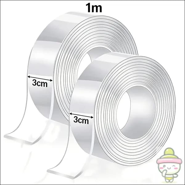 Клейкая лента канцелярская 30 мм x 1 м, 1 шт.