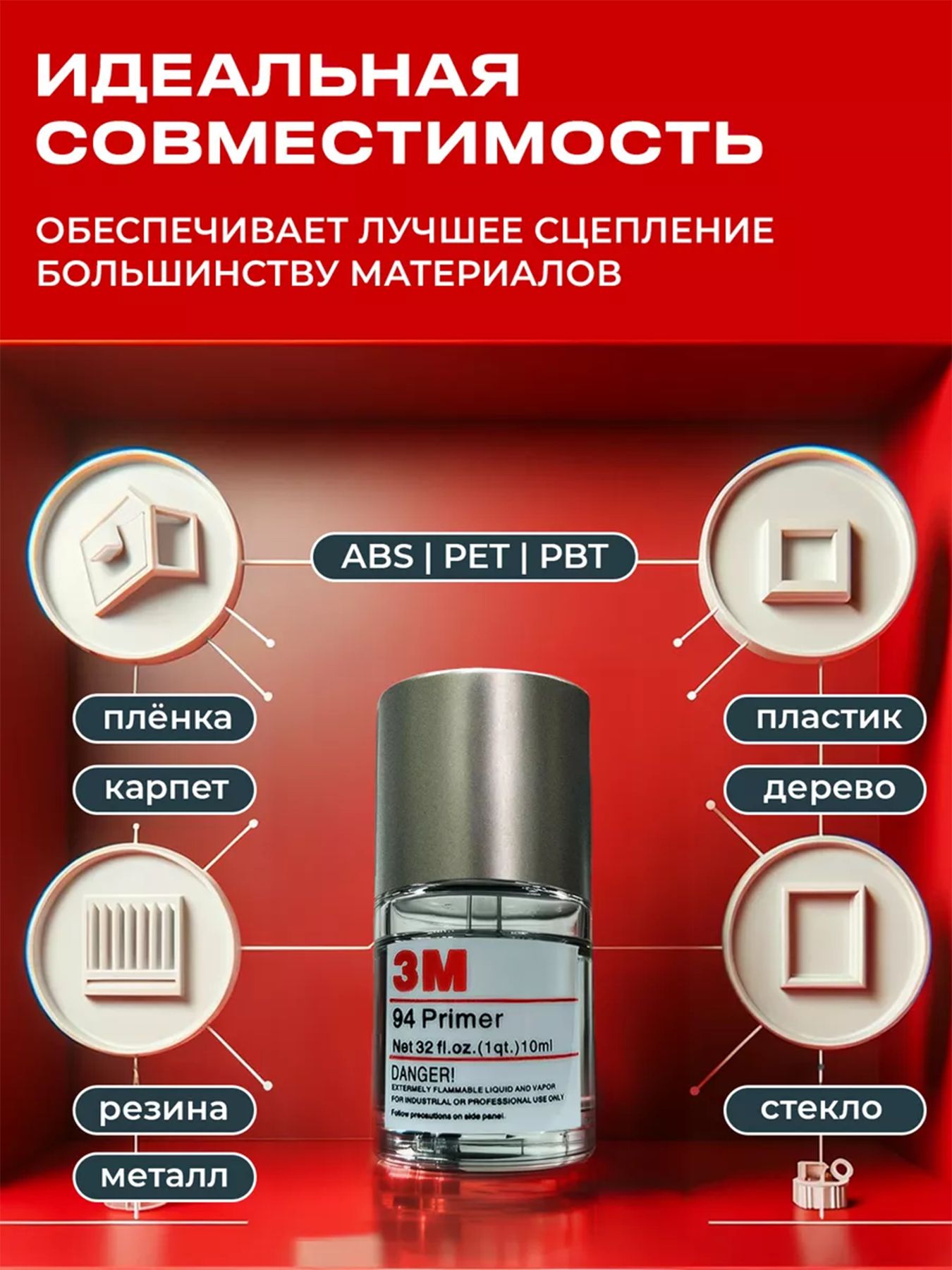 Активатор адгезии Готовый раствор, 10 мл, 1 шт.