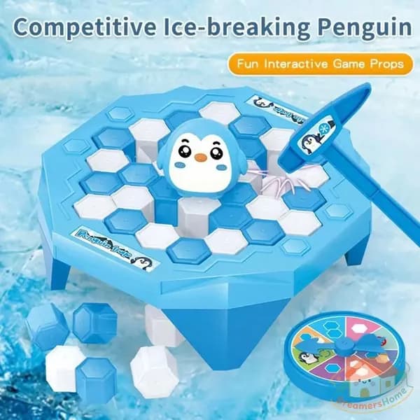 Настольный бестселлер Лас Играс KIDS для семьи, где спасается пингвин и определяется крепчайшая льдина