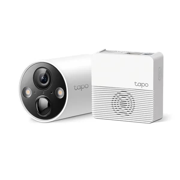 Умная Wi-Fi система видеонаблюдения TP-Link Tapo C420S1, уличная, 4Мп, обнаружение c ИИ, Starlight, аккум. 6700 мА/ч