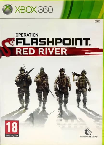 Operation Flashpoint Red River Английский язык Видеоигра на диске Xbox 360. Товар уцененный