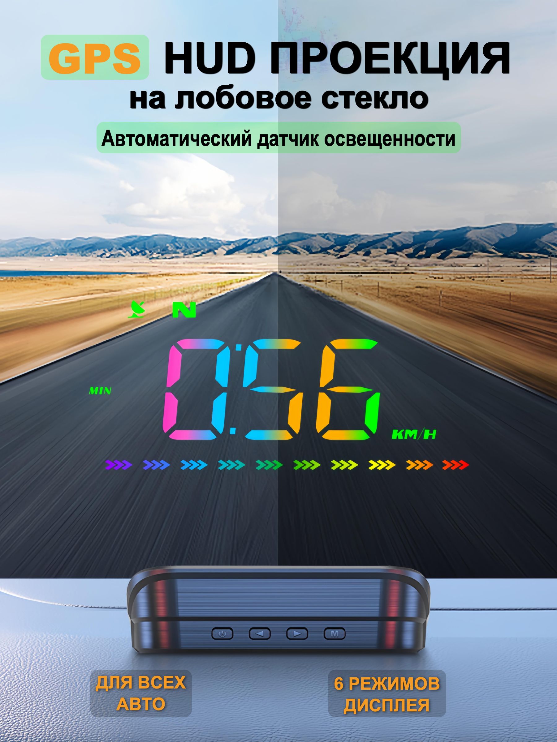 Проектор на лобовое стекло