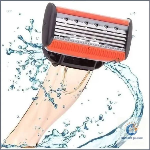 Сменный блок для бритвы, подходящий для хвостовика HYMM Amway, 4 шт