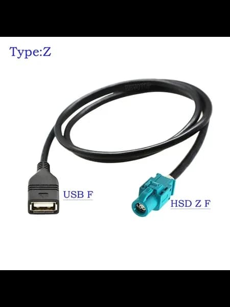 USB кабель HSD Z F to USB F, 1M