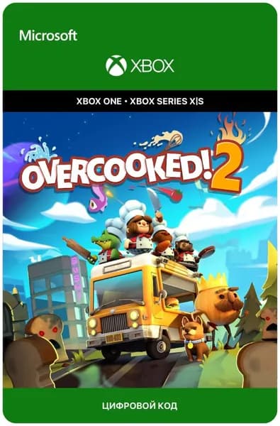 Игра Overcooked! 2 для Xbox One/Series X S, электронный ключ