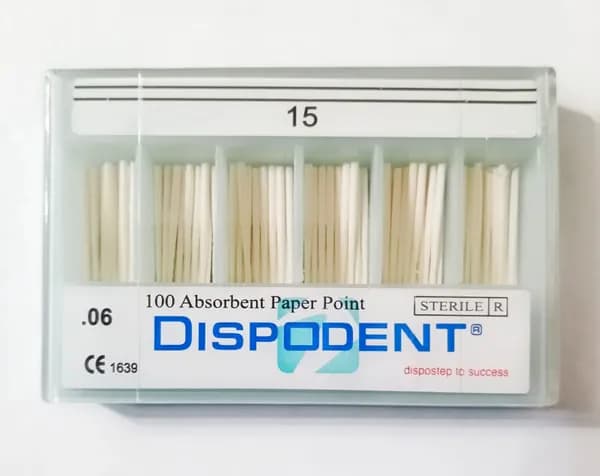 Штифты бумажные 06 №15, 100 шт, (Dispodent)