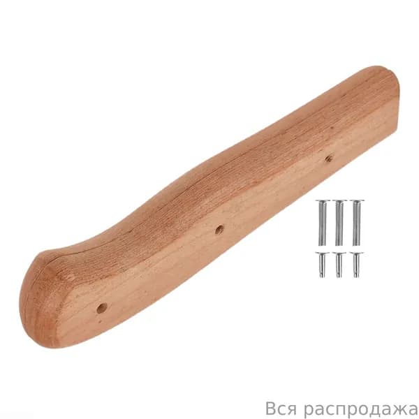 Прочный гриф из твердой древесины для кухонного ножа, эргономика, 15,50 3,50 2,00 см