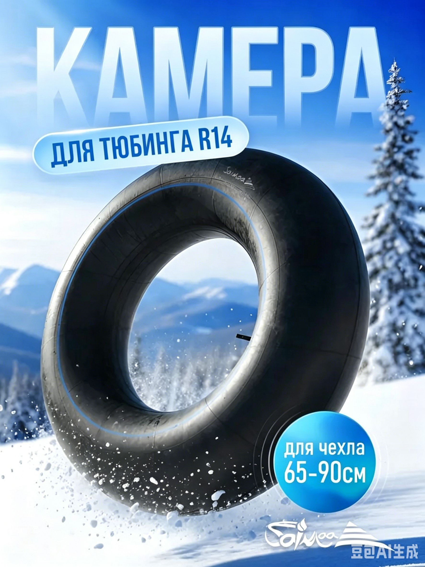 Камера колеса автомобильная 90 R14