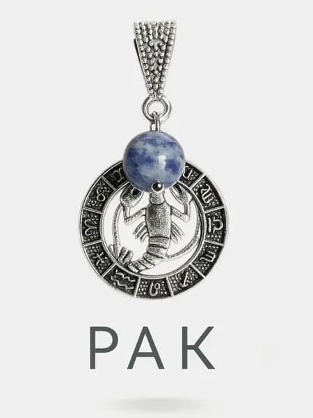 Подвеска на шею знак зодиака Рак