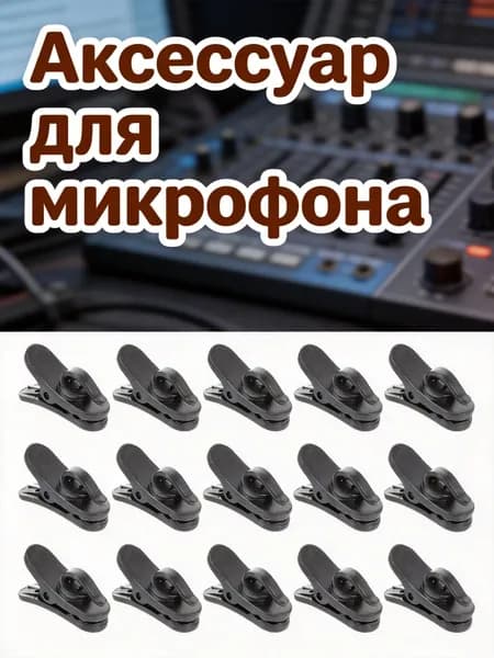 Аксессуар для микрофона, черный