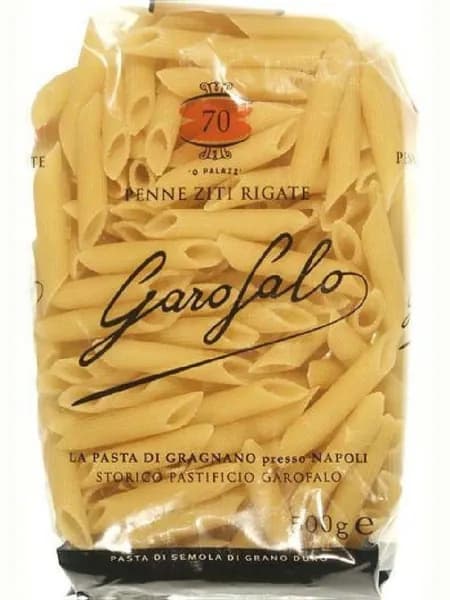 Макароны № 70 "Пенне Зити Ригате" (Перья рифленые) 500г ТМ Garofalo(Италия)