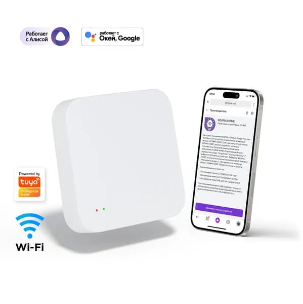 Умный беспроводной шлюз Zigbee MINI