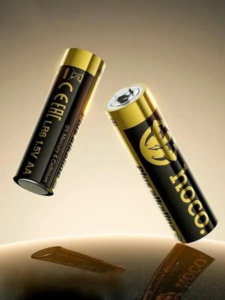 Hoco щелочные батарейки пальчиковые АА 2 шт (JA1A), LR6, 1.5 V