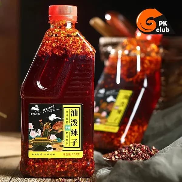 Китайское специальное острое сычуаньское чили-масло 201 г