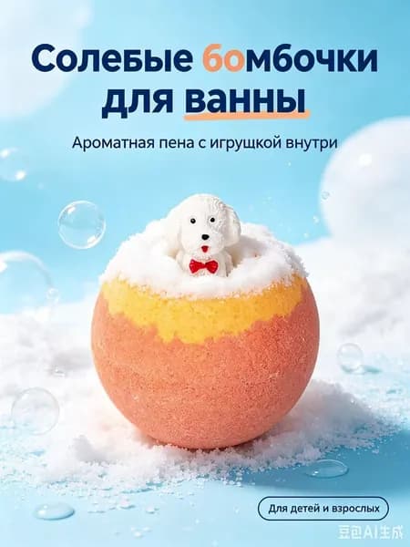 Эфирное масло шариков соли для ванн