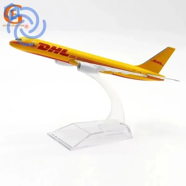 DHL Боинг 757 Металлическая Модель Самолета, Boeing B757 Грузовой Самолет