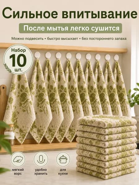 Тряпка, 10 шт