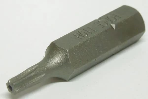 Бита (вставка) TORX T10 L 30мм с центральным отверстием 1/4