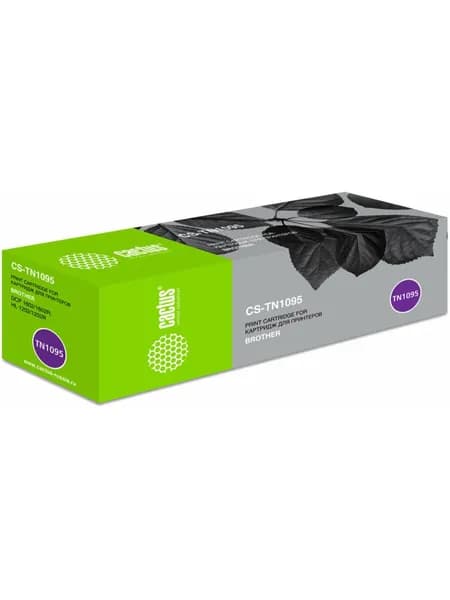Картридж лазерный Cactus CS-TN1095 для Brother DCP-1602/1602R/HL-1202/1202R, ресурс 1500 стр