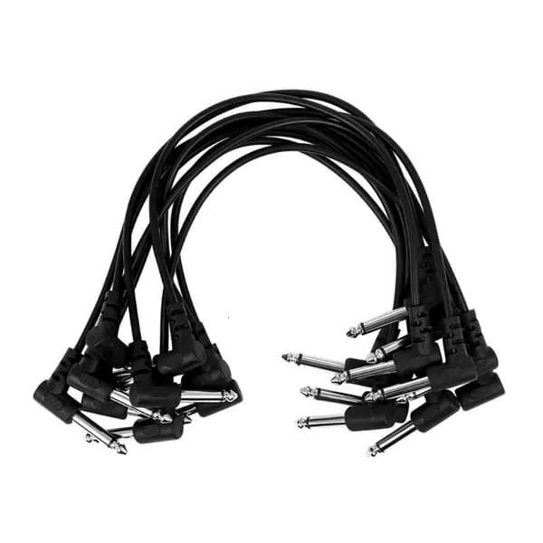 Универсальные шнуры-патчи для гитарных эффектов (10 шт.), 15cm