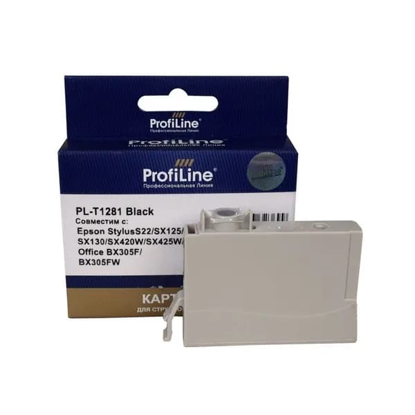 ProfiLine T1281 - C13T12814011 Картридж струйный черный 10 мл