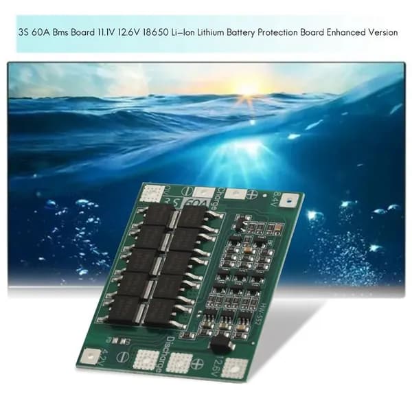 (W M G S) 3S 60A плата11.1V 12.6V 18650 Усовершенствованная версия платы защиты литий-ионных аккумуляторов