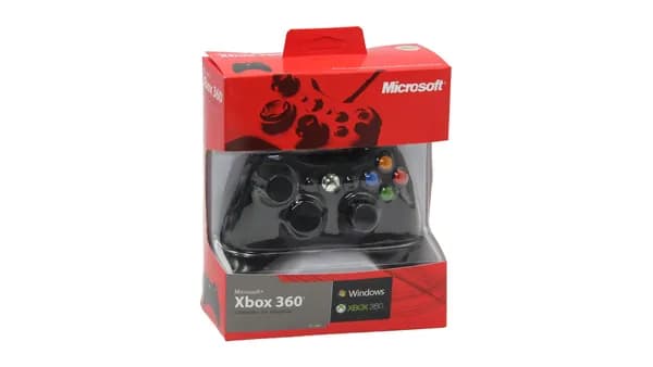 Геймпад проводной для Xbox 360/PC В коробке Винтаж