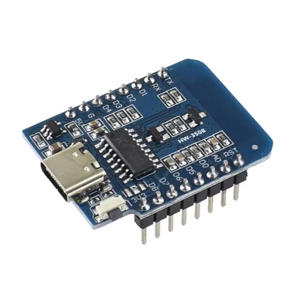 Модуль NodeMCU на ESP-8266EX с USB Type-C, 35 25 7 мм