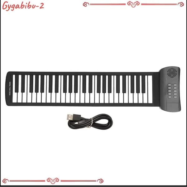 49 Keys Portable Piano, Простой в использовании и многофункциональный инструмент, идеальный для школьников и любителей PM49